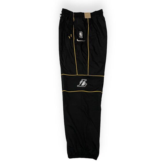 Nike Los Angeles Lakers Woven Dri-Fit Pants Black NBA 75th Anniversary Size XL - Picture 6 of 12